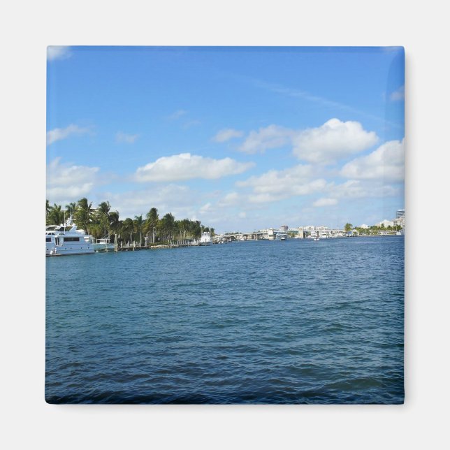 Fort Lauderdale, Florida Magnet (Framsidan)