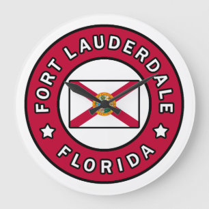 Fort Lauderdale Florida Stor Klocka