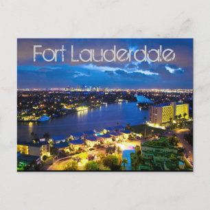 Fort Lauderdale, Florida, USA Vykort