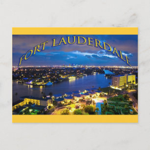 Fort Lauderdale, Florida, USA Vykort