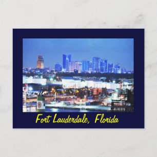 Fort Lauderdale, Florida, USA Vykort