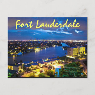 Fort Lauderdale, Florida, USA Vykort