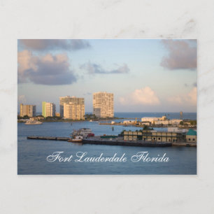 Fort Lauderdale Florida Vykort