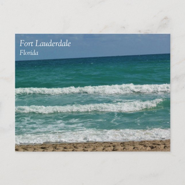Fort Lauderdale, Florida Vykort (Framsida)