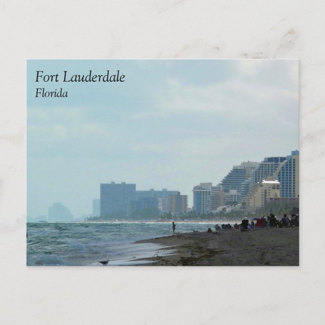 Fort Lauderdale, Florida Vykort (Framsida)