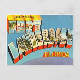 Fort Lauderdale Florida Vykort