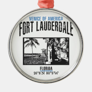 Fort Lauderdale Julgransprydnad Metall