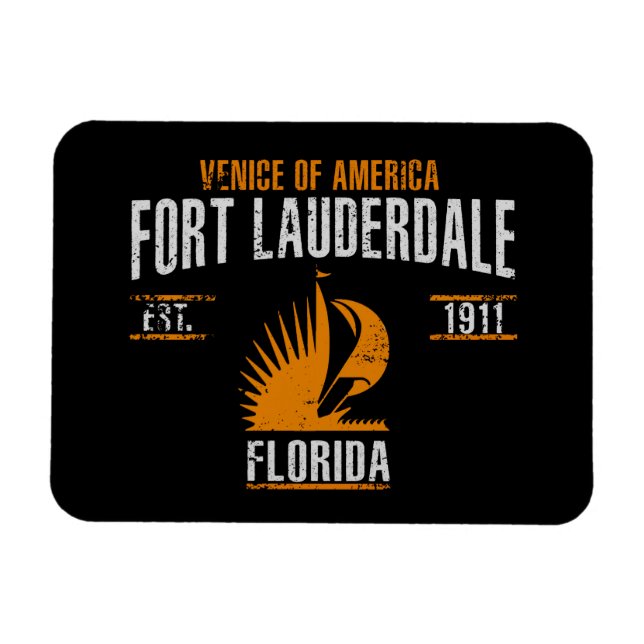 Fort Lauderdale Magnet (Horisontell)