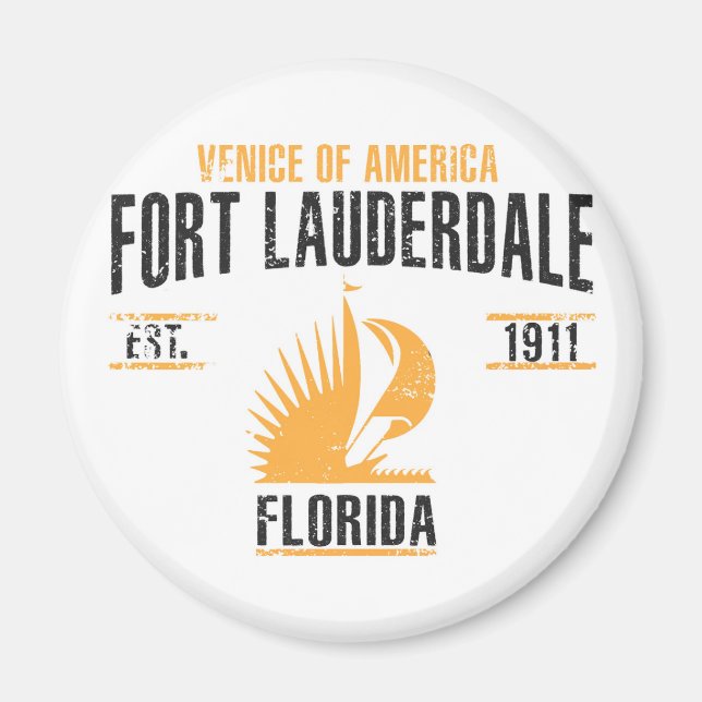 Fort Lauderdale Magnet (Framsidan)