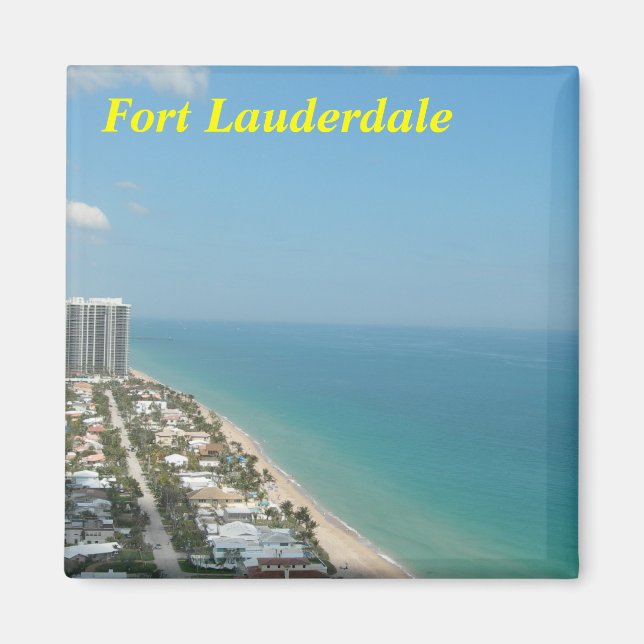 Fort Lauderdale magnet (Framsidan)