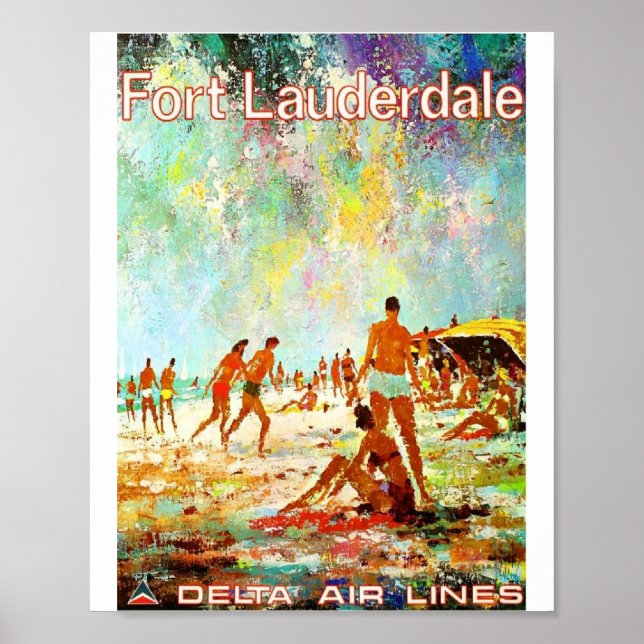 FORT LAUDERDALE POSTER (Framsidan)