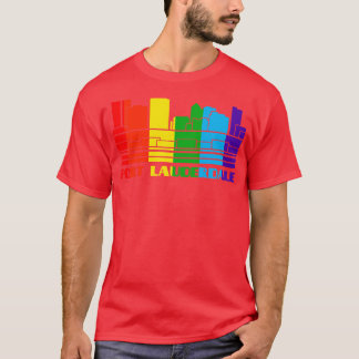 Fort Lauderdale Pride Fort Lauderdale LGBT Gift L T Shirt
