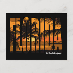 Fort Lauderdale-stranden Vykort