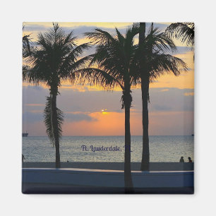 Fort Lauderdale Sunrise Magnet