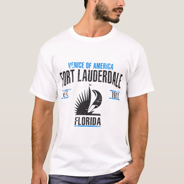 Fort Lauderdale T-shirt (Framsida)