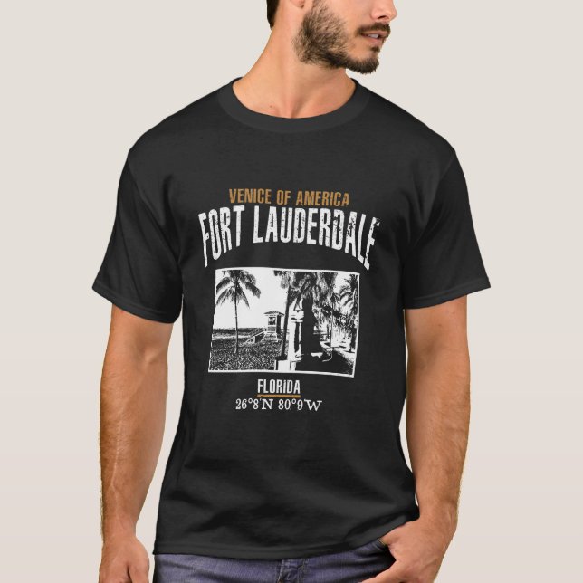 Fort Lauderdale T Shirt (Framsida)