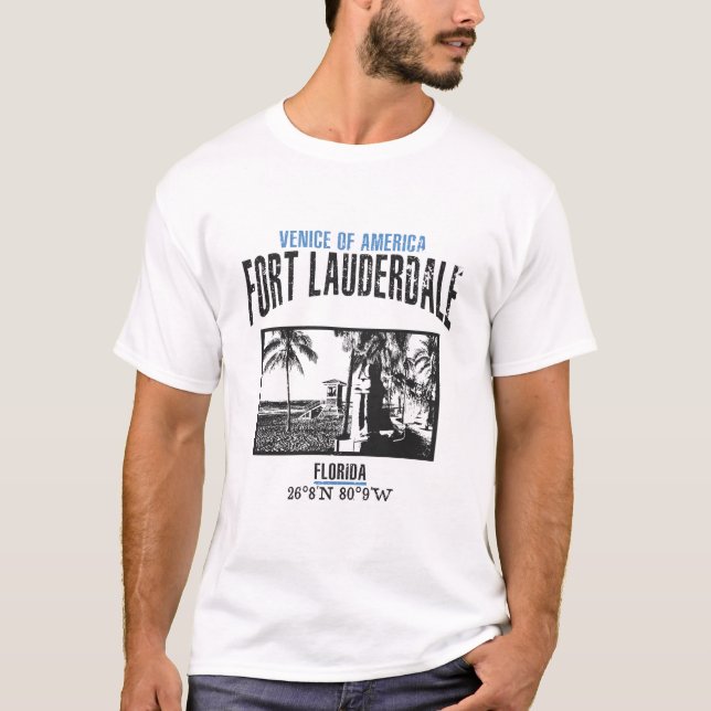 Fort Lauderdale T Shirt (Framsida)