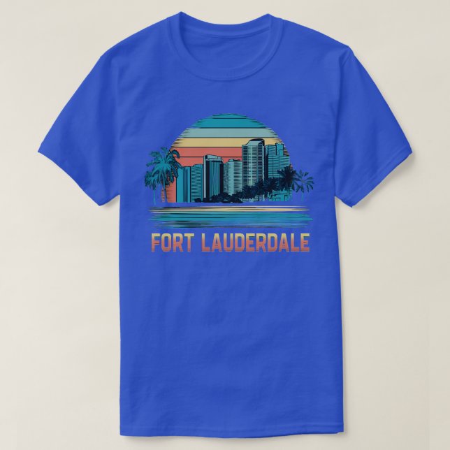 Fort Lauderdale T Shirt (Design framsida)