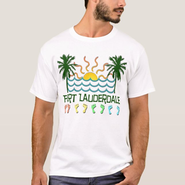 Fort Lauderdale T Shirt (Framsida)