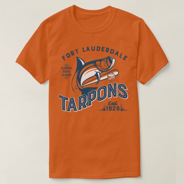 Fort Lauderdale Tarpons T Shirt (Design framsida)