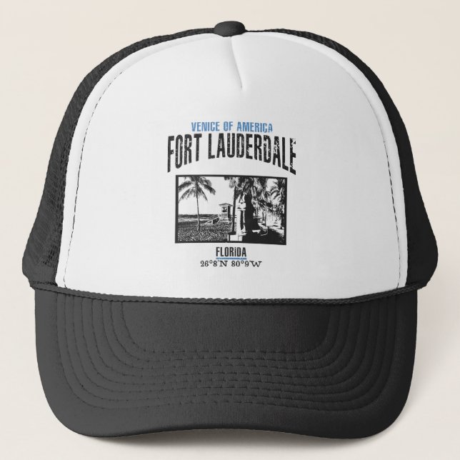 Fort Lauderdale Truckerkeps (Framsida)