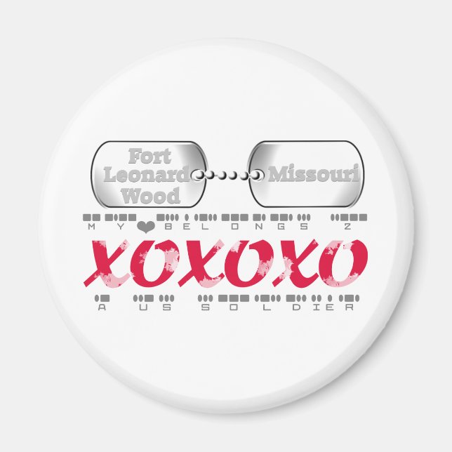 Fort Leonard Wood Magnet (Framsidan)