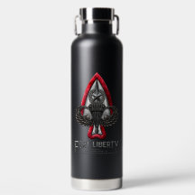 Fort Liberty Black 32 oz vakuumisolerat Flaska