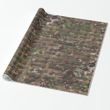 Fort Liberty Camo Wrapping Papper