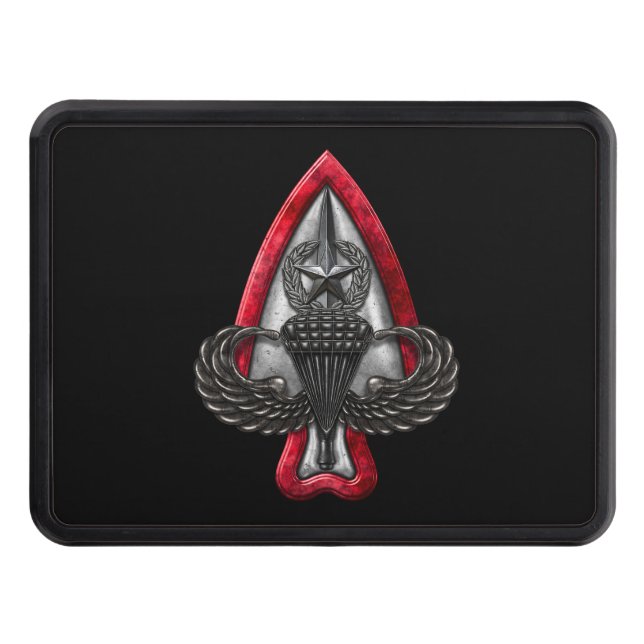 Fort Liberty Hitch Cover (ingen text) Dragkroksskydd (Framsidan)