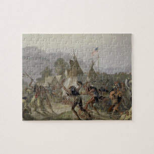 Fort Mackenzie, Augusti 28th 1833, pläterar 42 Pussel