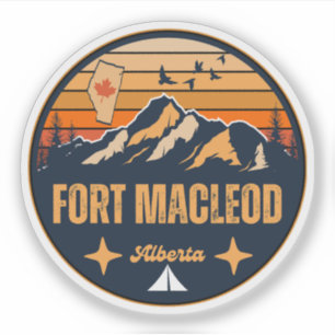 Fort Macleod, Alberta Klistermärken