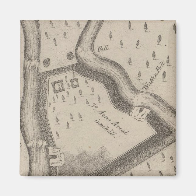 Fort Manchester Tennessee Magnet (Framsidan)