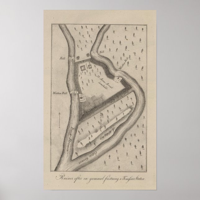 Fort Manchester Tennessee Poster (Framsidan)