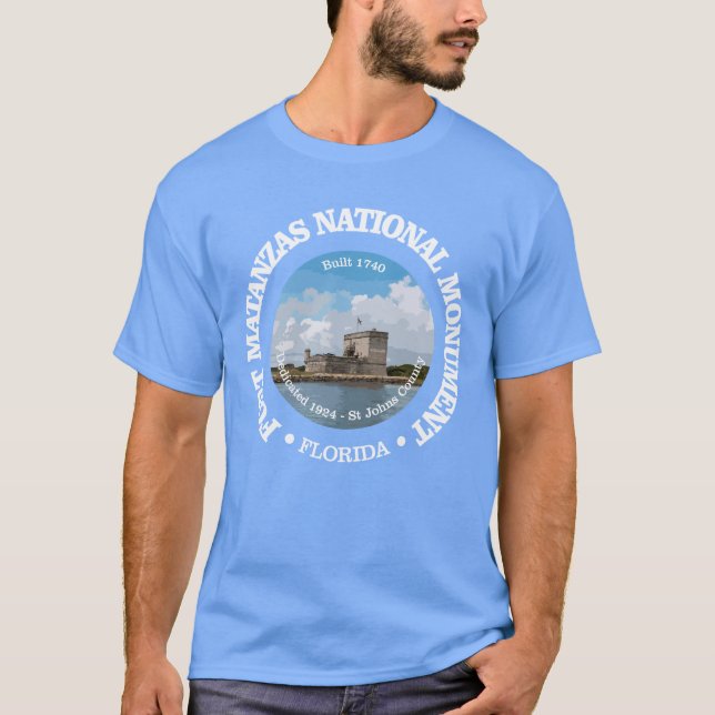 Fort Matanzas (NM) T Shirt (Framsida)