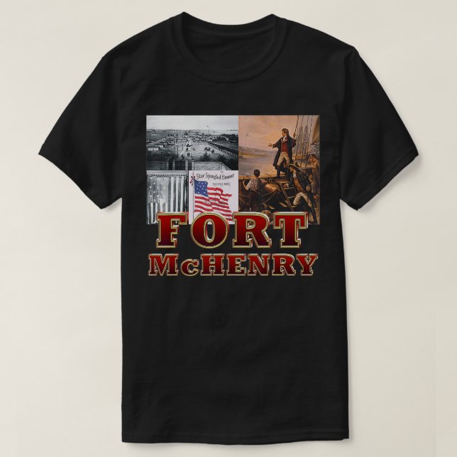 Fort McHenry T Shirt (Design framsida)