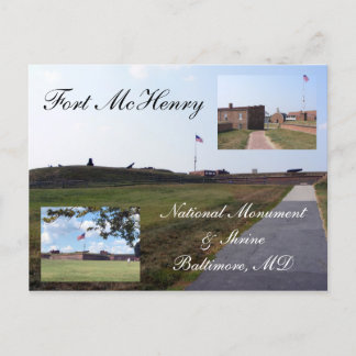 Fort McHenry Vykort