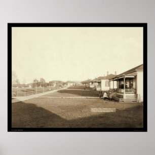 Fort Meade Residential Area SD 1889 Poster