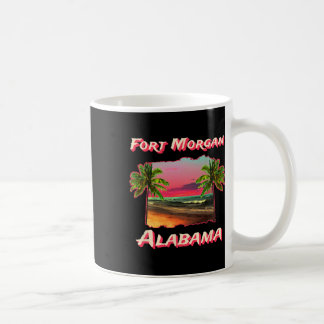Fort Morgan Alabamas stränder Kaffemugg