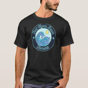 Fort Myers Beach Fl Florida Souvenir Nautical Surf T Shirt