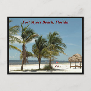 Fort Myers Beach, Florida Helg Vykort