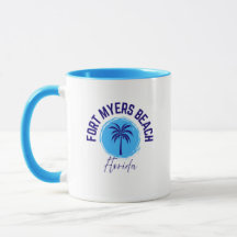 Fort Myers Beach Florida Kaffe Mugg