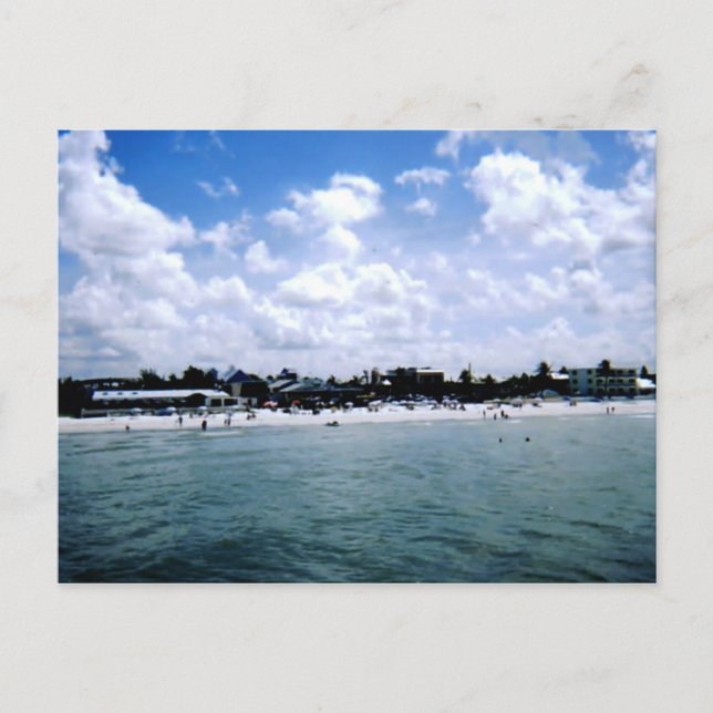 Fort Myers Beach, Florida Vykort (Framsida)