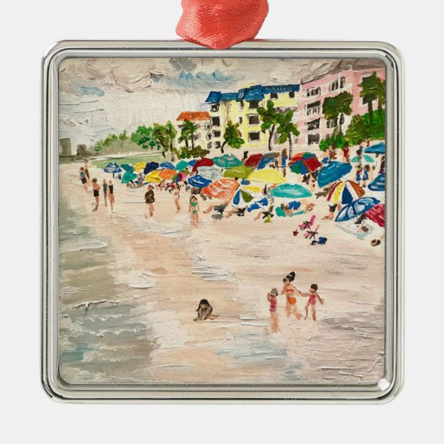"Fort Myers Beach" Ornament (Framsidan)