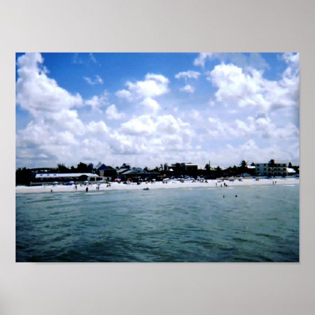 Fort Myers Beach Poster (Framsidan)
