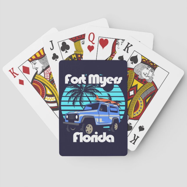 Fort Myers Florida Casinokort (Baksidan)
