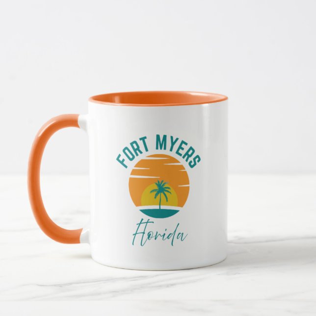 Fort Myers Florida Coffee Mug Mugg (Vänster)