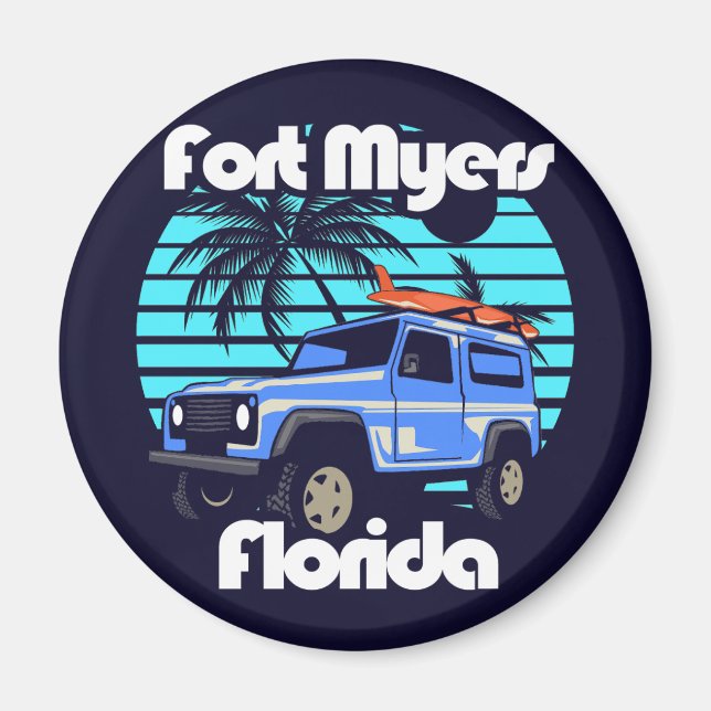 Fort Myers Florida Magnet (Framsidan)