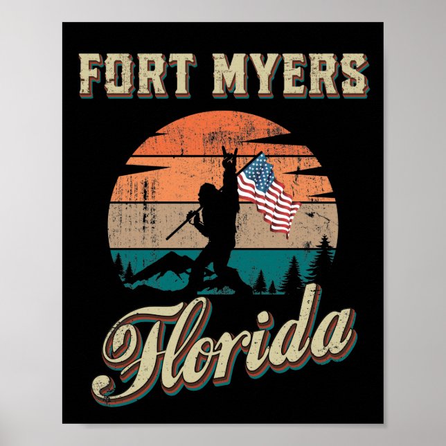 Fort Myers Florida Poster (Framsidan)