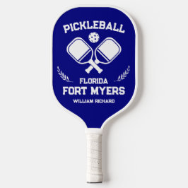 Fort Myers Florida US Navy Blue White Anpassningsb