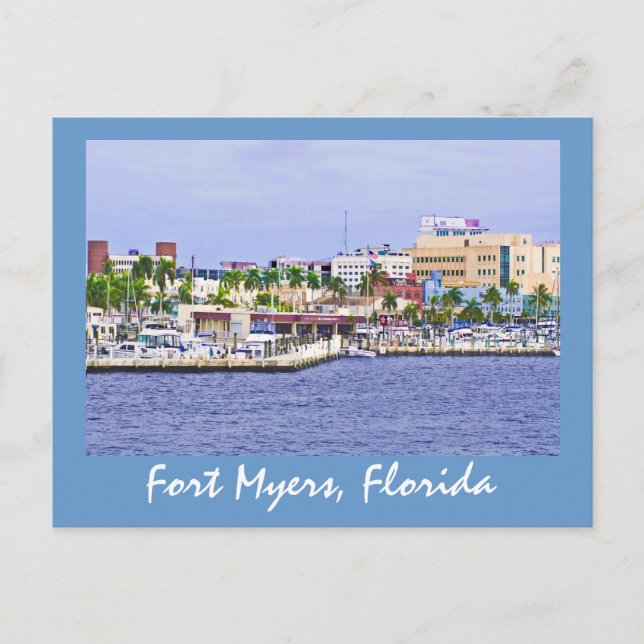 Fort Myers, Florida, USA Vykort (Framsida)
